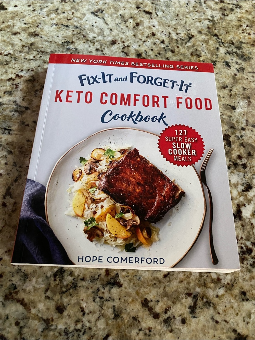 Fix-It and Forget-It Keto Comfort Food Cookbook - White Cover